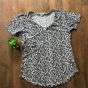 Cheetah White Crow tee
